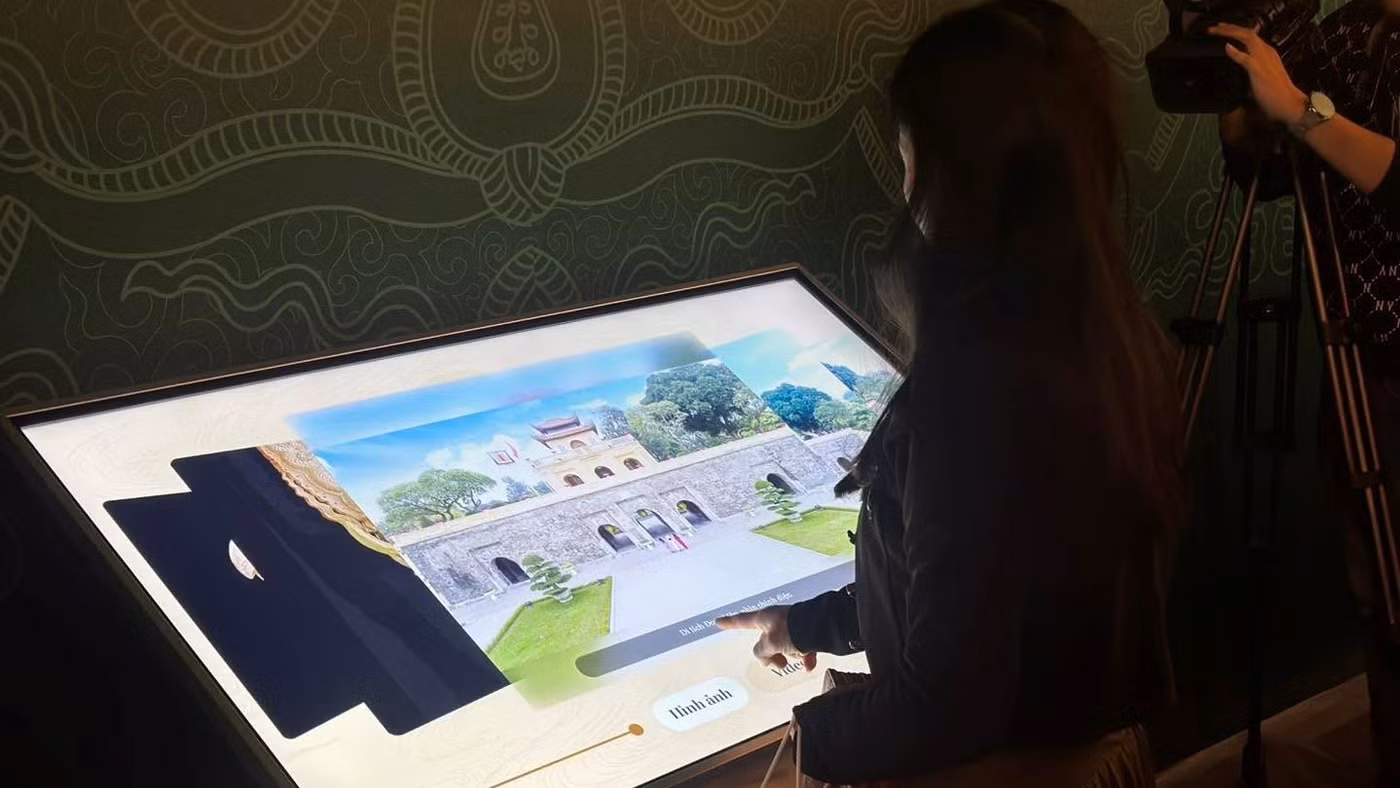 Công nghệ 3D mapping và không gian trải nghiệm số tại Hoàng thành Thăng Long.