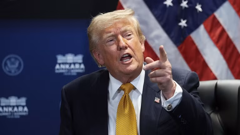 Tổng thống Mỹ Donald Trump.