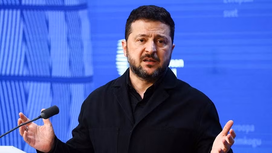 Tổng thống Ukraine Zelensky. (Ảnh: Reuters/IZ)