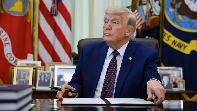 Tổng thống Mỹ Donald Trump.