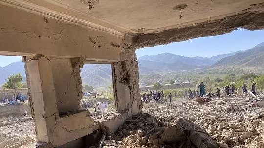 Quang cảnh thiệt hại ở tỉnh Paktia, miền Đông Afghanistan sau khi Pakistan cho biết họ đã tấn công các nơi ẩn náu của phiến quân bên trong Afghanistan.