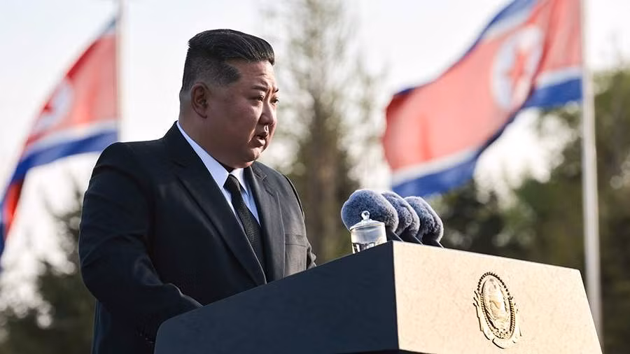 Nhà lãnh đạo Triều Tiên Kim Jong-un.