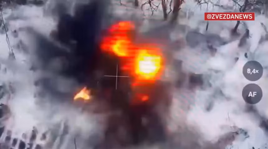 Công bố video giao tranh ác liệt tại Komarovka, vùng Sumy