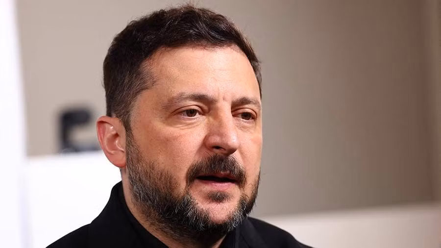 Tổng thống Ukraine Zelensky.