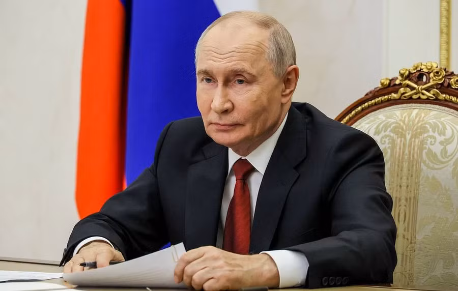 Tổng thống Nga Vladimir Putin.