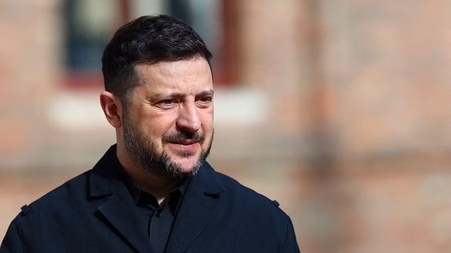Tổng thống Ukraine Zelensky.