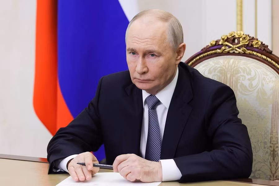 Tổng thống Nga Vladimir Putin.