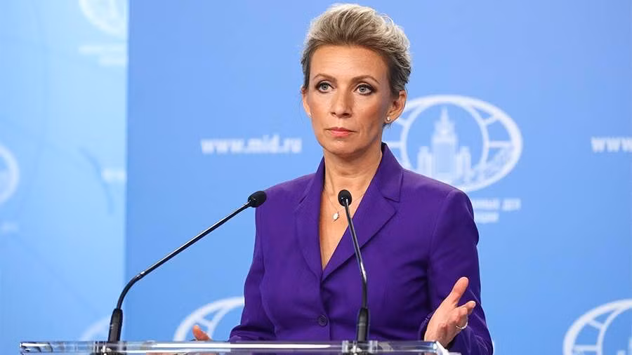 Người phát ngôn Bộ Ngoại giao Nga Maria Zakharova.