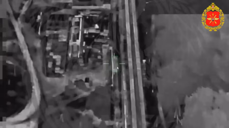 Video UAV Geran-2 tập kích đoàn tàu chở hàng phục vụ quân đội Ukraine