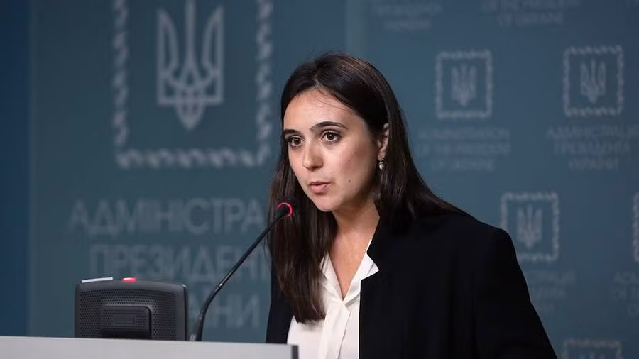 Bà Yulia Mendel, cựu thư ký báo chí của Tổng thống Ukraine Volodymyr Zelensky,