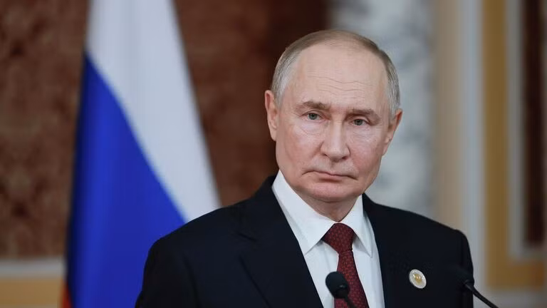 Tổng thống Nga Vladimir Putin.