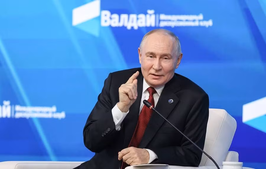 Tổng thống Nga Vladimir Putin.