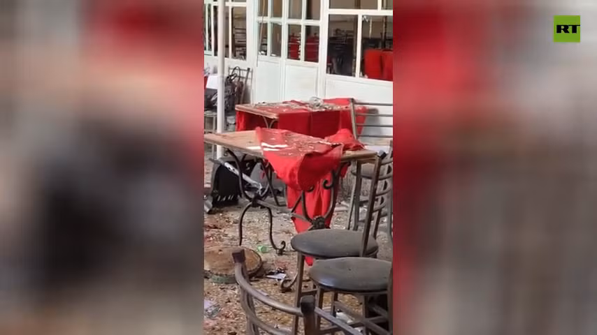 Syria: Hiện trường vụ đánh bom giữa trung tâm Damascus, nhiều người thương vong
