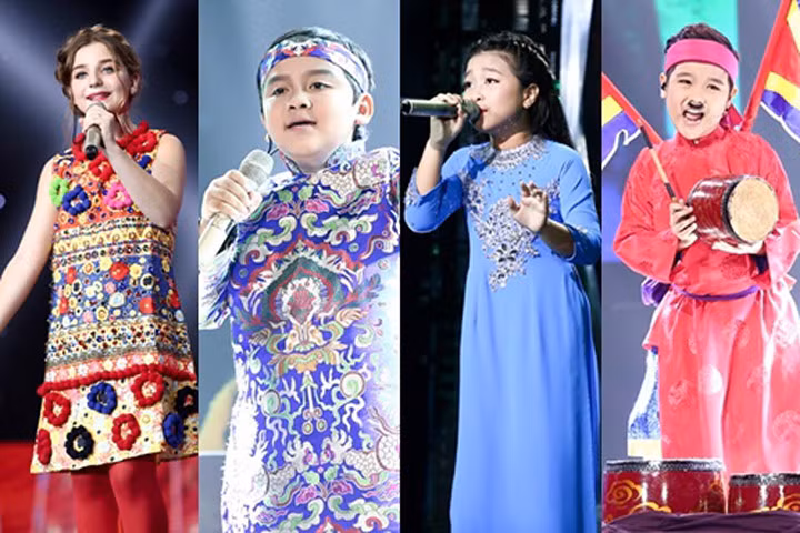 Xem lại màn trình diễn “bùng nổ” của Top 4 Giọng hát Việt Nhí 2016 đêm chung kết