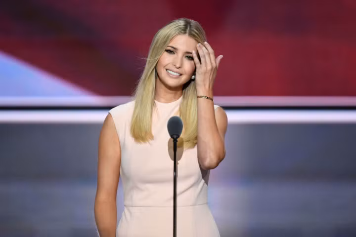 Sức hút nóng bỏng của tiểu thư nhà Trump