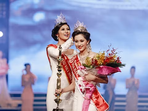 Hoa hậu Đặng Thu Thảo đăng quang.