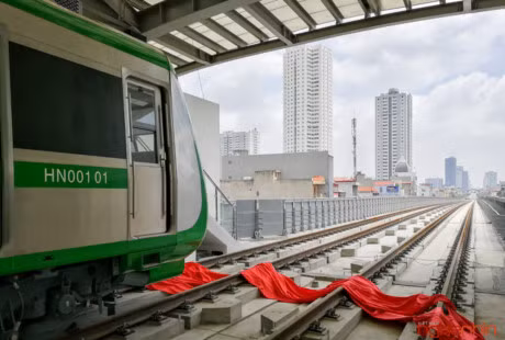 Tham Metro dau tien cua Ha Noi tai nha ga mau La Khe - Ha Dong - Anh 13