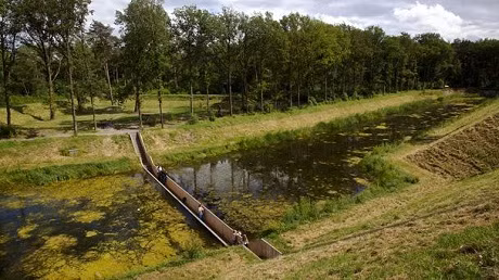 Cầu Moses, làng Halsteren, tỉnh North Brabant, Hà Lan:&nbsp;