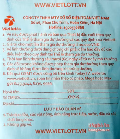 Cua hang treo bien Vietlott o Nghe An hoat dong trai quy dinh? - Anh 3