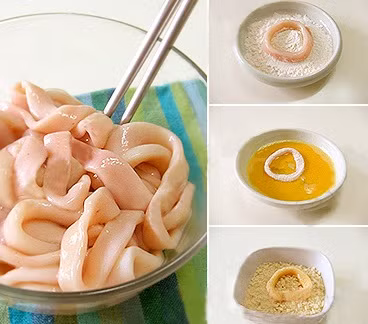 Mực chiên xù vừa thơm vừa ngon ăn là mê