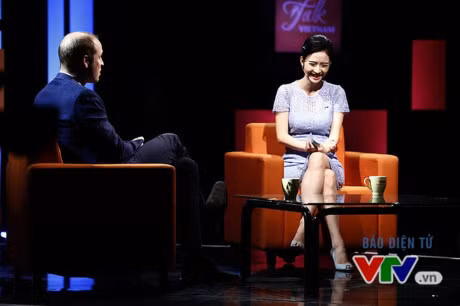 Hoang tu William va nhung hinh anh tai truong quay Talk Vietnam - Anh 7