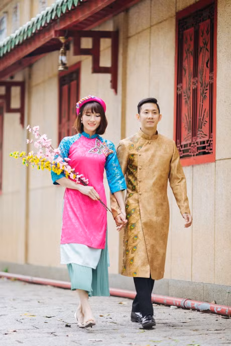 Tet dac biet cua cap doi vang cau long Viet Nam - Anh 3