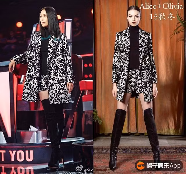 Tuổi 48 không ngăn nữ ca sĩ thu hút với những thiết kế sexy. Thời trang ấn tượng của giám khảo The Voice Trung Quốc