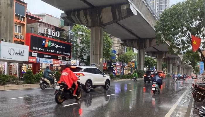 Thời tiết hôm nay 27/5 Bắc Bộ, Nam Bộ mưa rào và dông vài nơi, có nơi tối mưa to