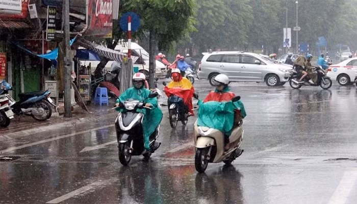 Thời tiết hôm nay 15/5: Bắc Bộ mưa rào và dông rải rác, Nam Bộ mưa rào vài nơi
