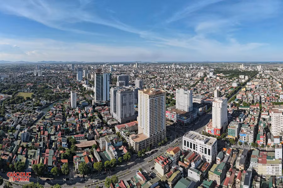 Một góc TP Vinh, Nghệ An. (Ảnh: Phạm Tâm)