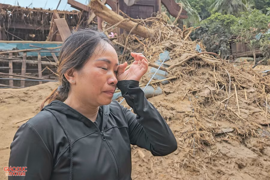 Cô Lô Thị Như, giáo viên Trường Mầm non Mỹ Lý 2. (Ảnh: Phạm Tâm)