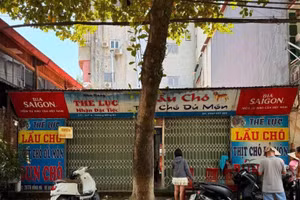 Hiện trường vụ việc.