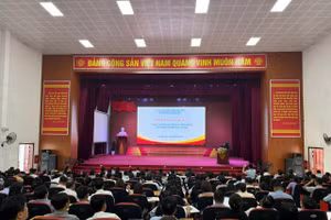 Toàn cảnh buổi tập huấn.