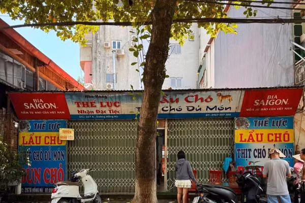 Hiện trường vụ việc.