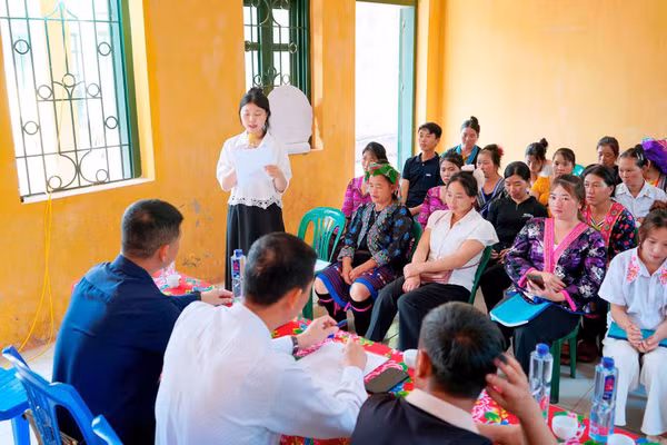 Một lớp nghề do Trung tâm GDNN-GDTX 4 tổ chức.