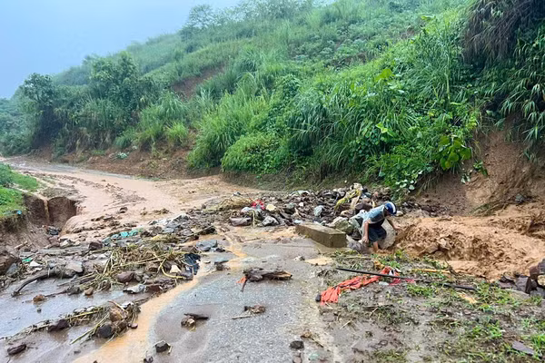 Điện Biên là địa phương thường xuyên xảy ra lũ quét và sạt lở đất mỗi khi mùa mưa đến.