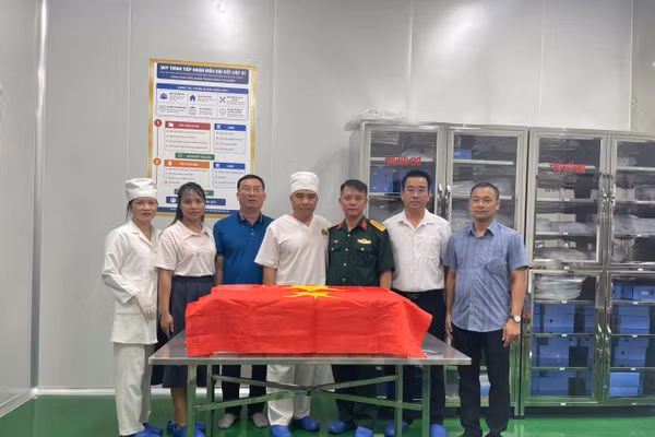 Bộ Chỉ huy Quân sự tỉnh Điện Biên tiến hành bàn giao 845 mẫu hài cốt liệt sĩ cho Viện Pháp y Quân đội.