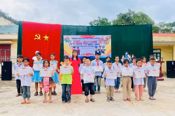 "Trái ngọt" của Trường Trường PTDTBT TH Chung Chải số 1.