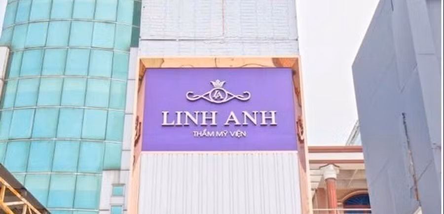 Thẩm mỹ Linh Anh Region bị phạt 140 triệu đồng, đình chỉ hoạt động 12 tháng. Ảnh: ITN.