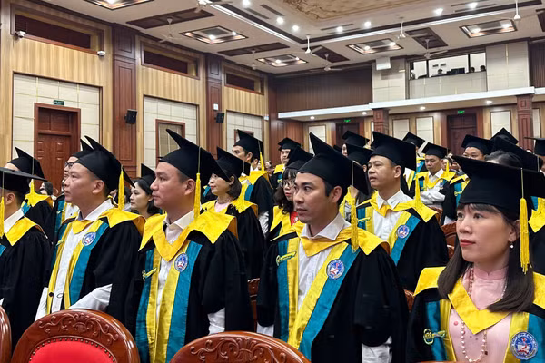 Quang cảnh buổi lễ.