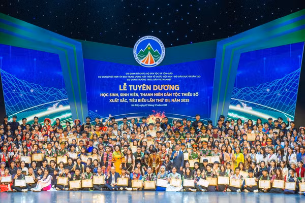 Tuyên dương học sinh, sinh viên, thanh niên dân tộc thiểu số tiêu biểu 2025