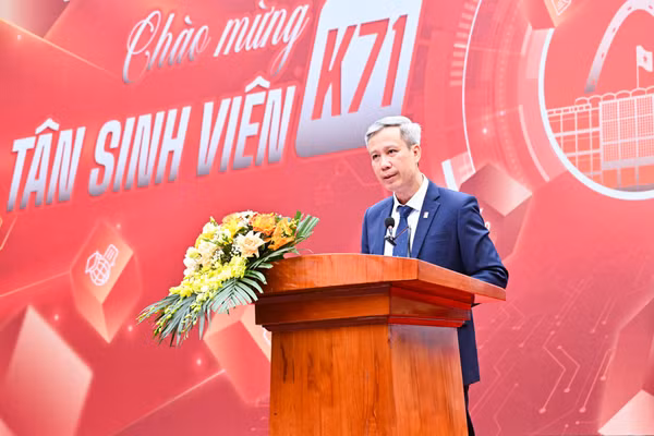 GS.TS Lê Anh Tuấn – Giám đốc ĐH Bách Khoa Hà Nội. Ảnh NT.