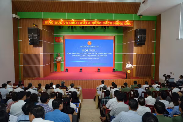 Siết chặt kỷ cương trong tổ chức Kỳ thi tốt nghiệp THPT
