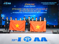 10 em học sinh đoàn Việt Nam tham dự Kỳ thi IOAA 2026. 