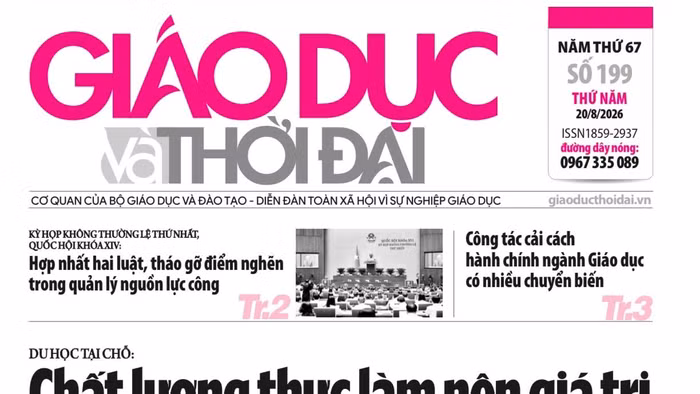 Tin tức báo in 20/8: Năm học mới gõ cửa vùng biên