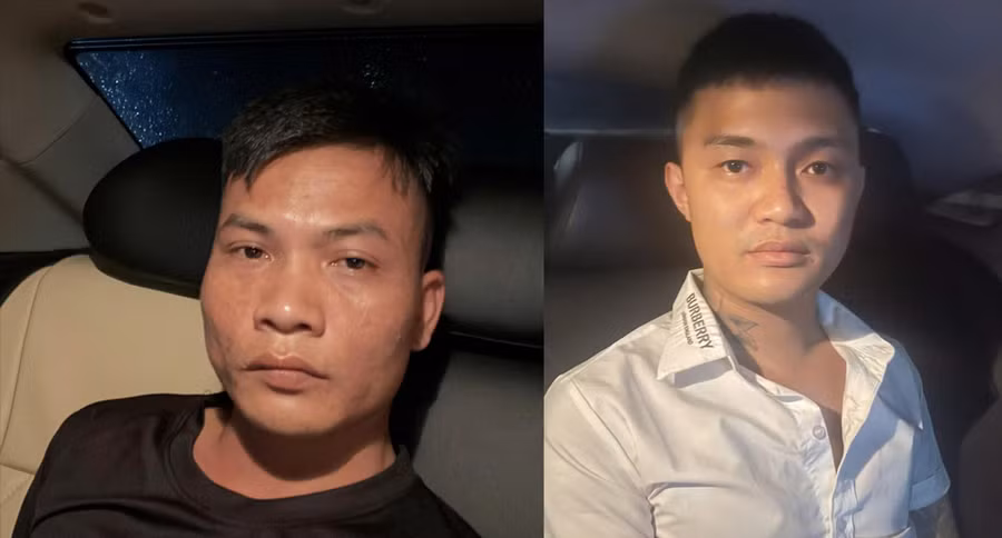 Hai bị can trong vụ án. Ảnh: Công an tỉnh Hưng Yên