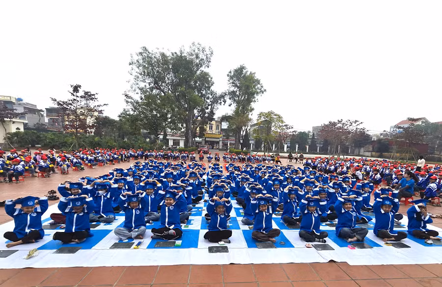 Cuộc thi nhằm tạo sân chơi bổ ích giúp học sinh rèn luyện kỹ năng ngôn ngữ.