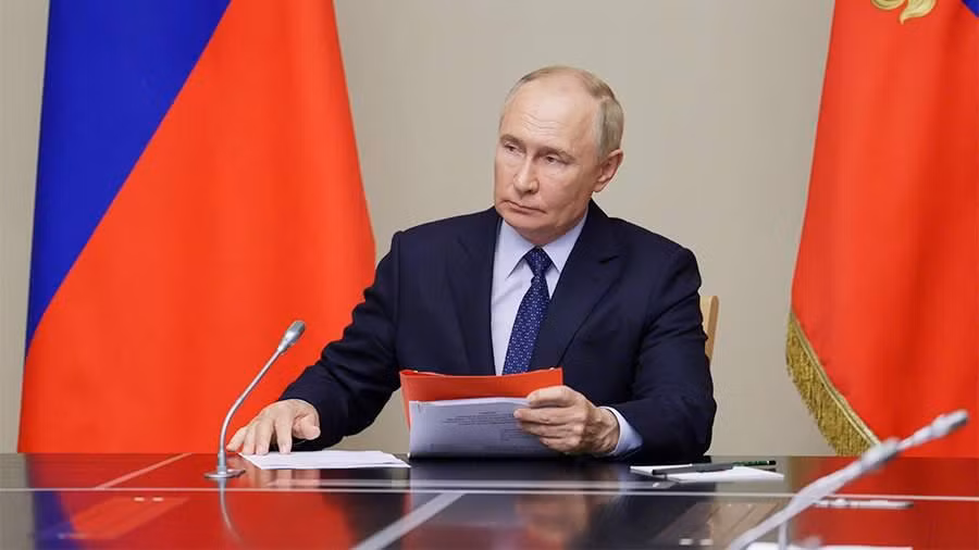 Tổng thống Nga Vladimir Putin.