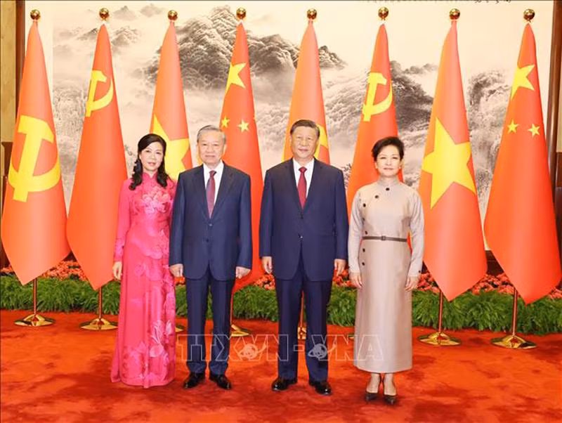 Tổng Bí thư, Chủ tịch nước Tô Lâm hội đàm với Tổng Bí thư, Chủ tịch nước Trung Quốc Tập Cận Bình