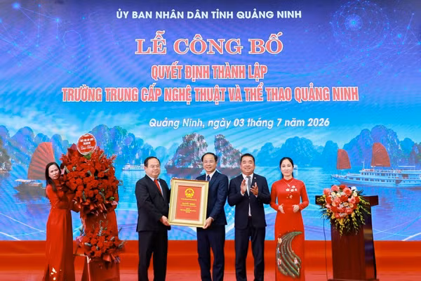 Thành lập Trường Trung cấp Nghệ thuật và Thể thao Quảng Ninh